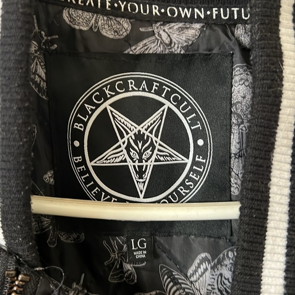 Black craft jacket large - Picture 3 of 9